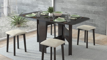 Стол-книжка Т1 Д-232/1600 мм x Ш-800 мм x В-750 мм/Разные Цвета