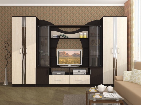 Гостиная Гамбург-15 (Ш-3400 х В-2200 х Г-540 мм)/Разные Цвета