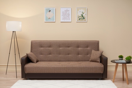 Комплект Лондон рогожка микс коричневая