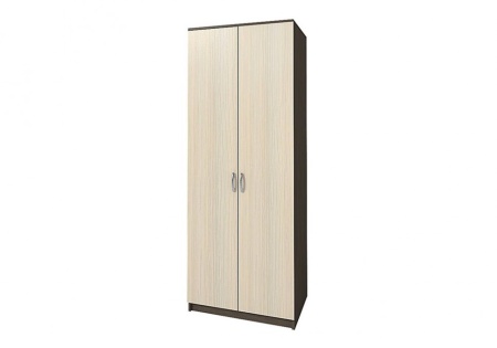 Шкаф Рига 2-х Створчатый ШК-2 (Полка +Штанга)/Разные Цвета (Ш-800 х В-2120 х Г-520 мм)