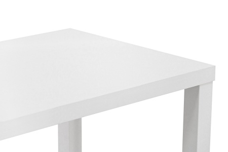 Кофейный столик большой белый